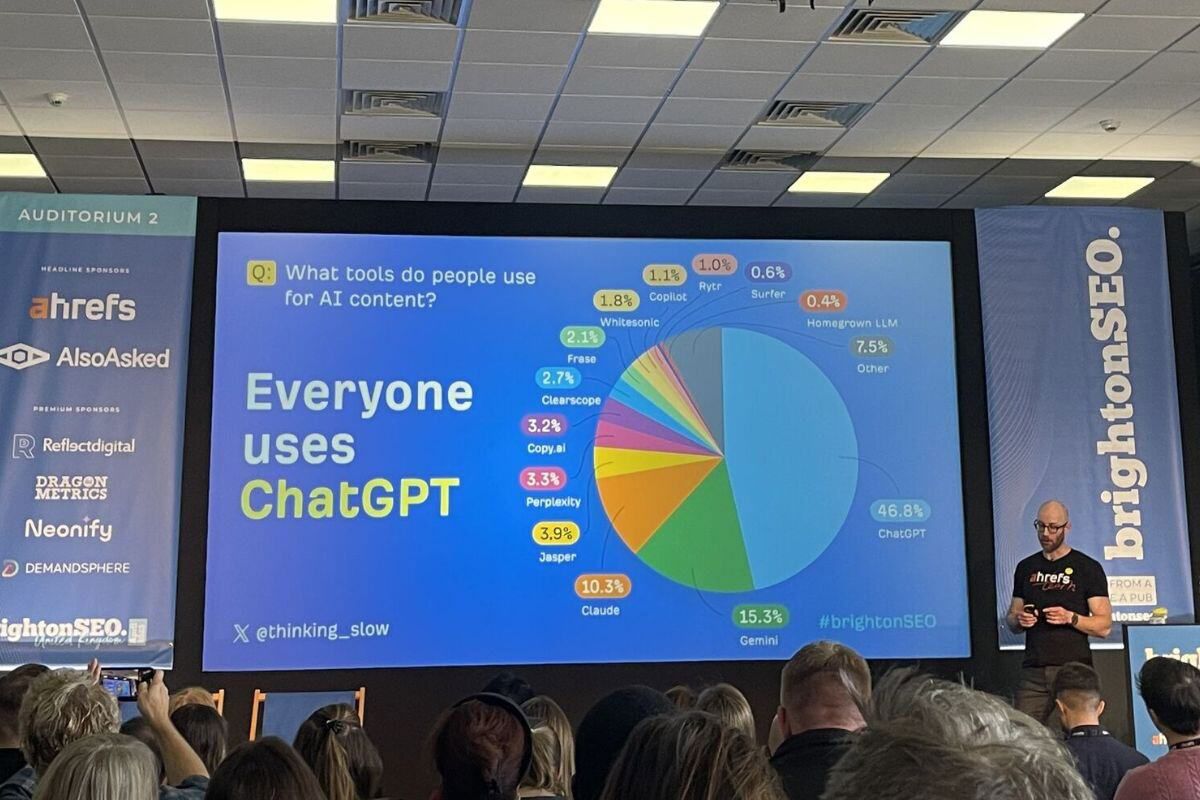 everyone uses chatgpt - slide