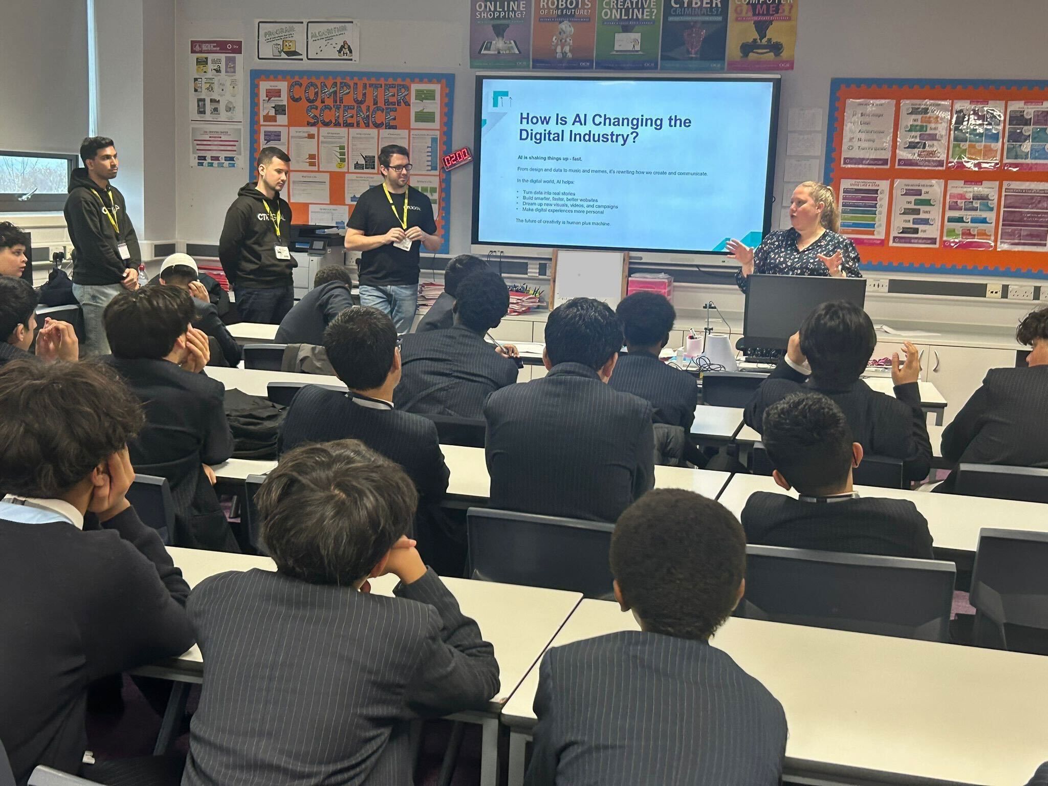 Eden Boys' School, Bolton on Digital Day