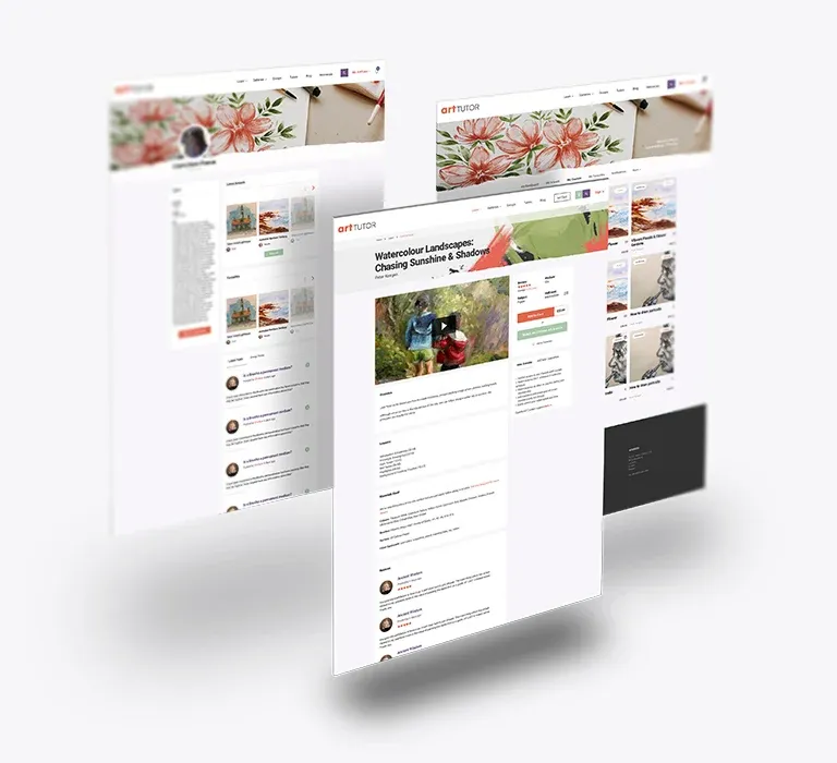 Art Tutors - Design & Development Case Study